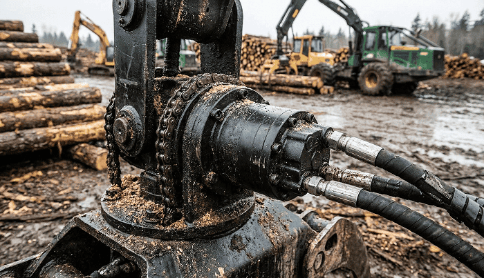 Parker Hydraulic Orbit Motor TG Series Application