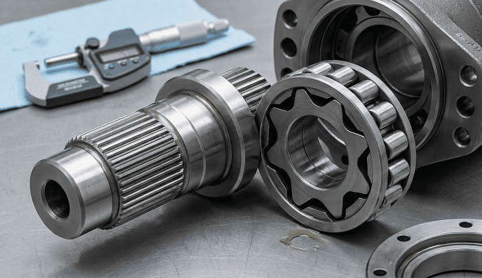 Parker Hydraulic Orbit Motor TG Series Components