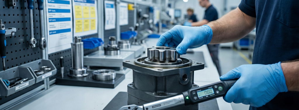 hydraulic motor production line