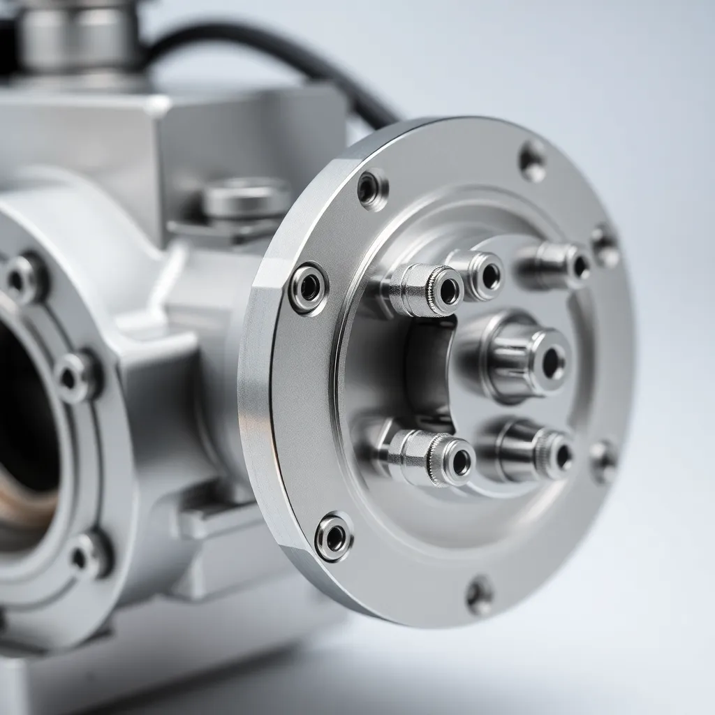 IoT Hydraulic Motor Monitoring IoT sensors attached to a hydraulic motor for real-time predictive maintenance monitoring offshore