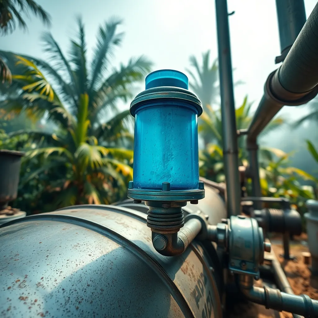 Hydraulic Fluid Integrity Optimization Monitoring hydraulic oil cleanliness and fluid integrity in a humid tropical industrial environment.