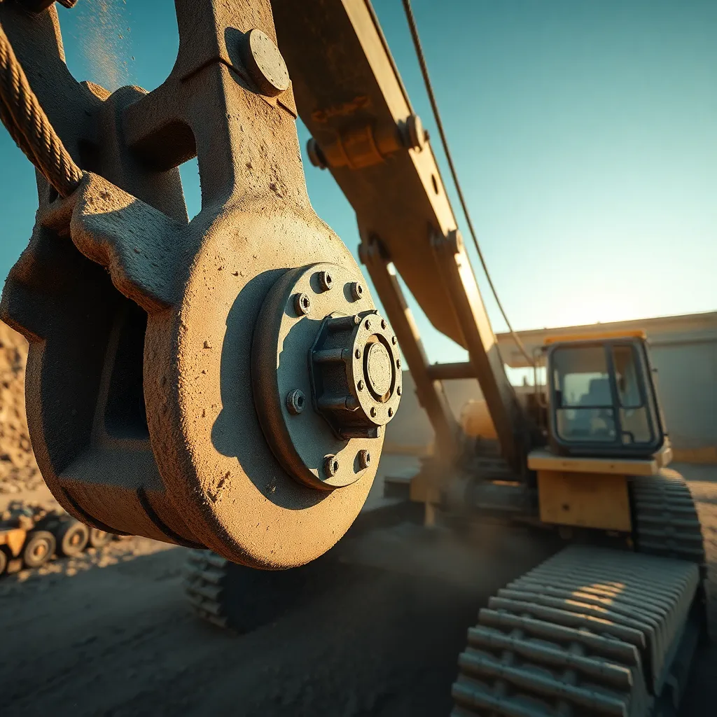 Reliable Industrial Hydraulic Motors High-performance hydraulic motor installed in an industrial factory setting for maximum machinery reliability.
